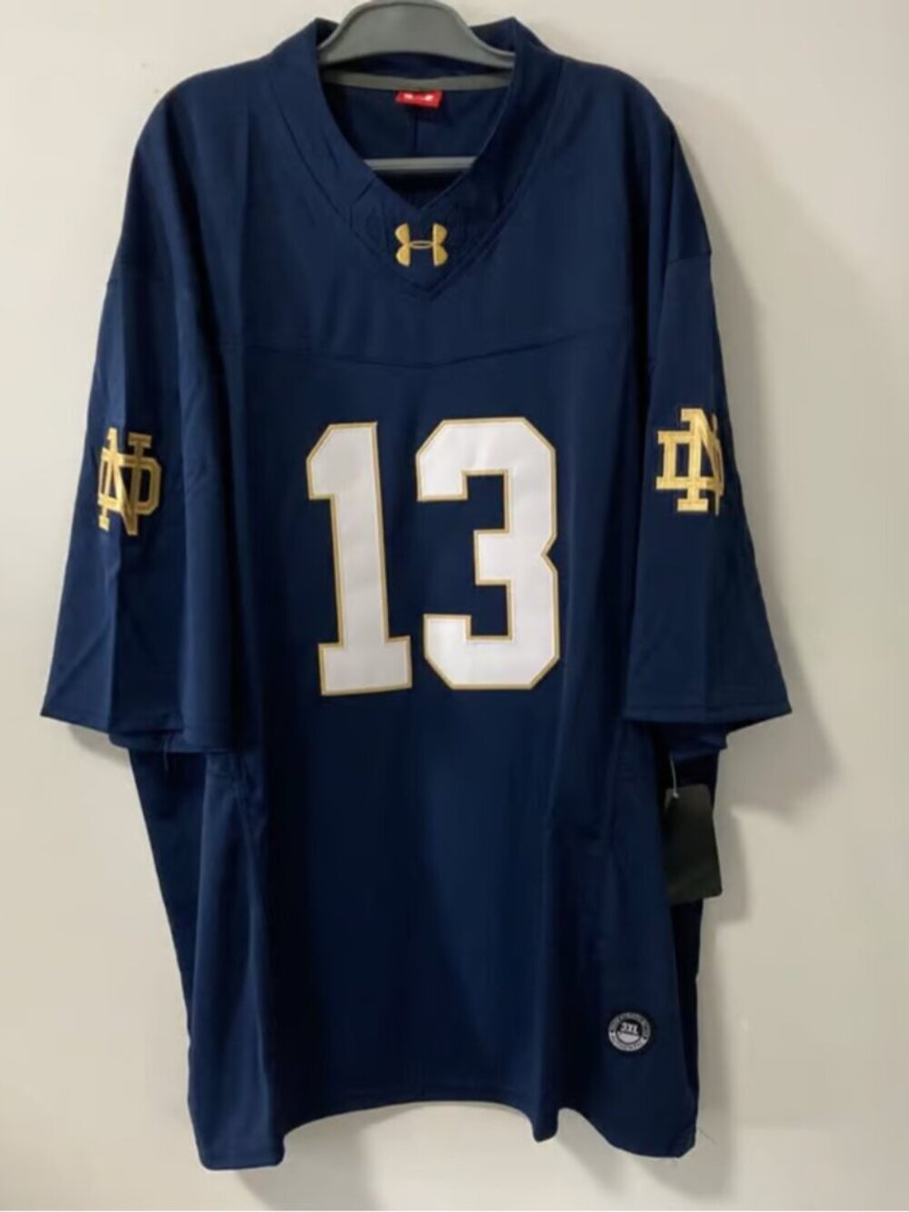 CJ Carr Vapor Stitched Navy Jersey Vapor
